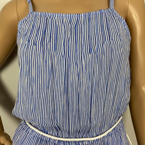 FAITHFULL THE BRAND BLUE STRIPED JUMPSUIT - Picture 4 of 11